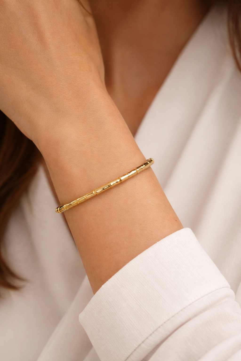 Bamboo Bangle Bracelet