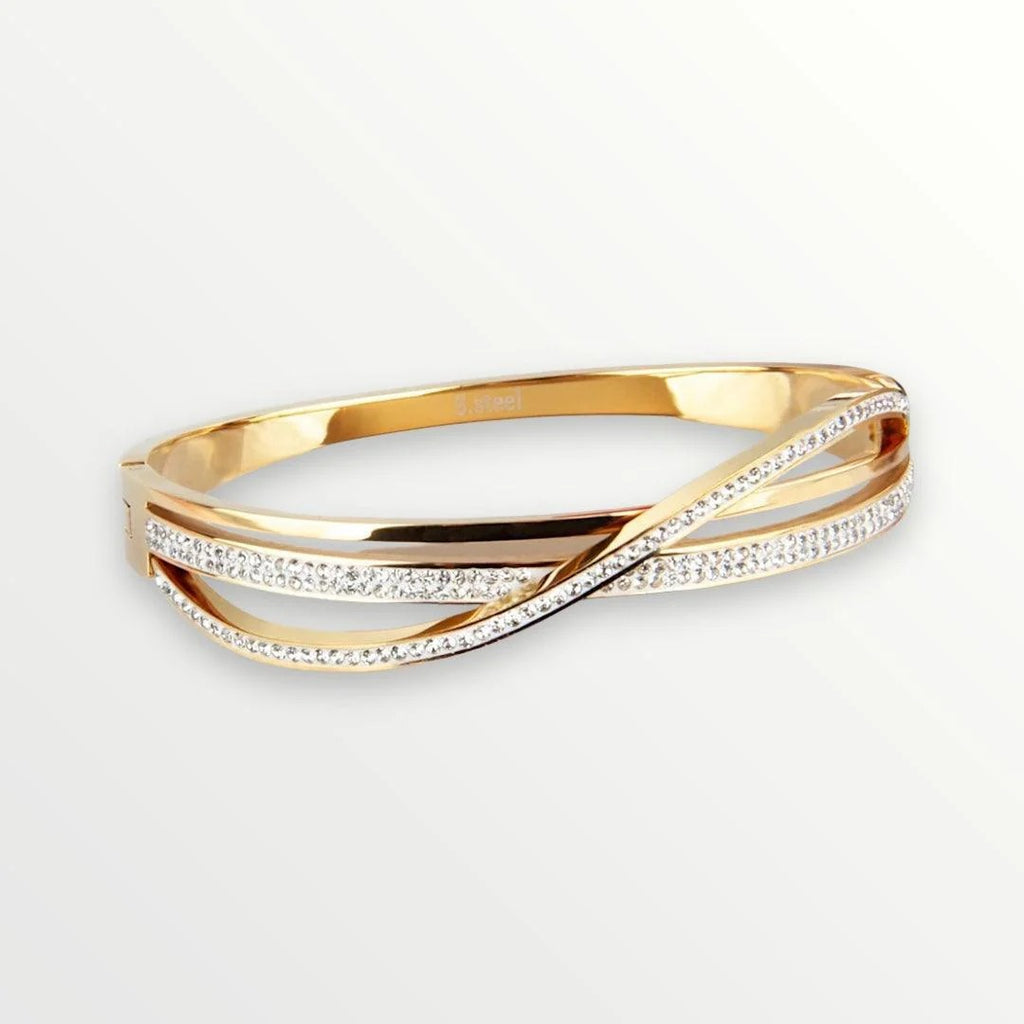 Double-Twist Layered Bracelet