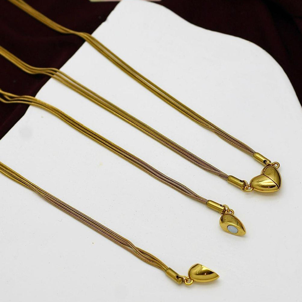 Heart Drop Shiny Necklace