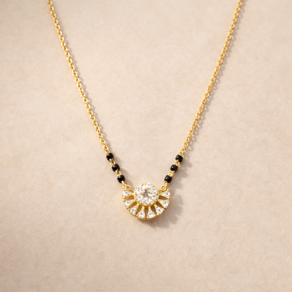 Radiant Crystal Pendant Necklace