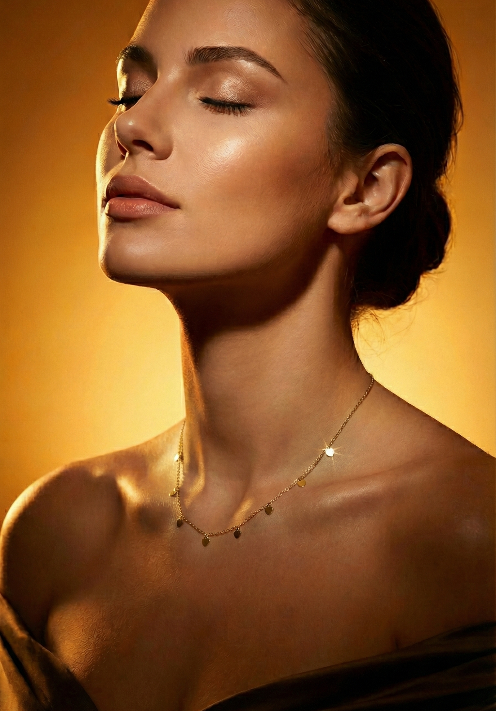 Delicate Heart Charm Necklace