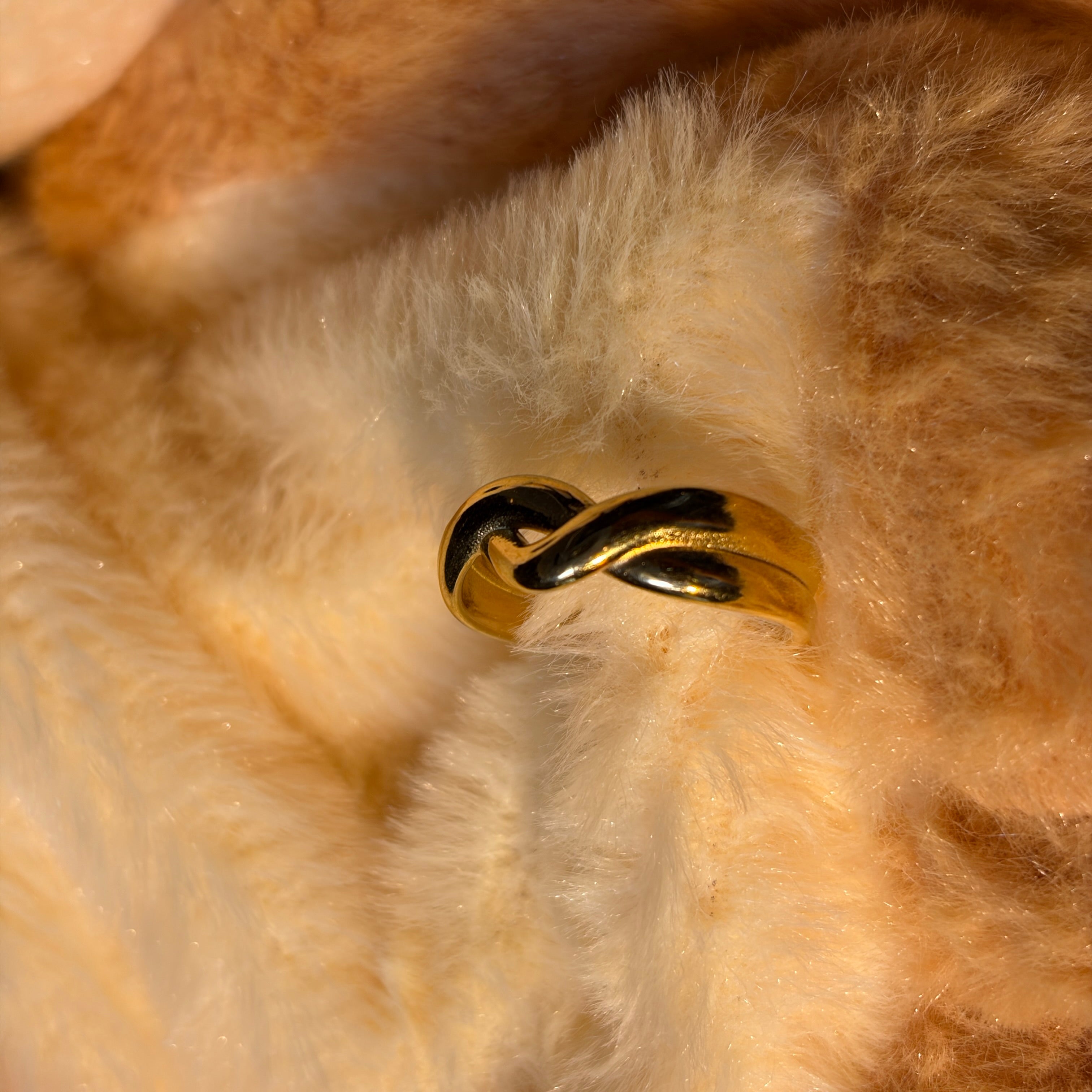 Trendy Twist Knot Ring