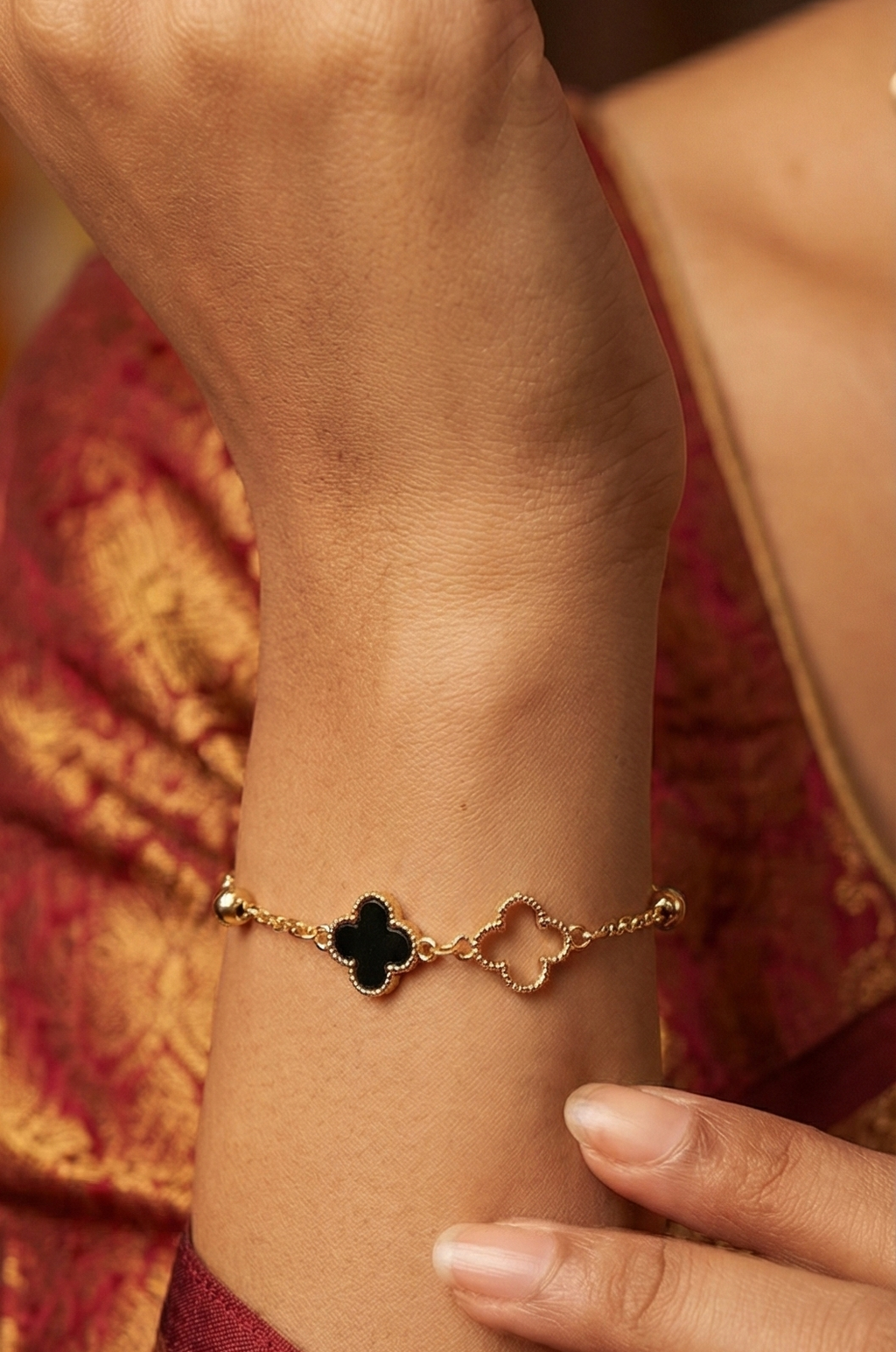 Clover Charm Bracelet