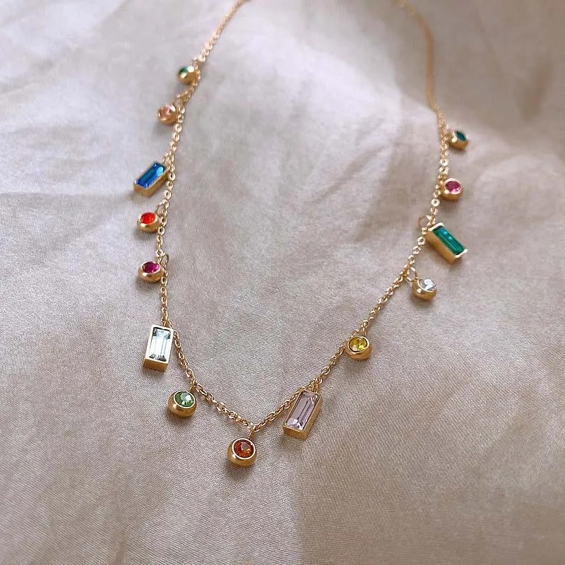 Crystal Charm Necklace