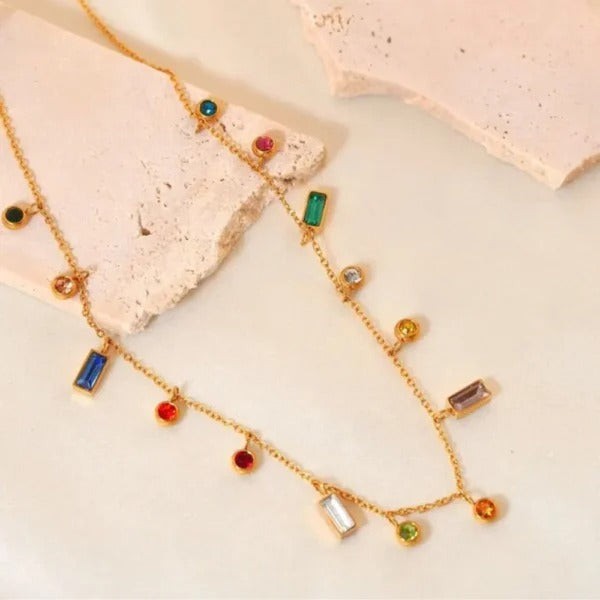 Crystal Charm Necklace